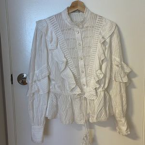 Etro White Blouse